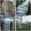 Hot DIP Galvanized Ball Jointed Steel Handrails Stanchions